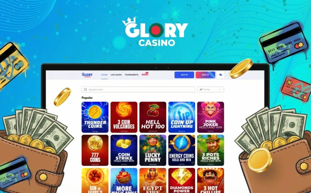 Glory Casino Bangladesh banner simple deposits and secure payouts