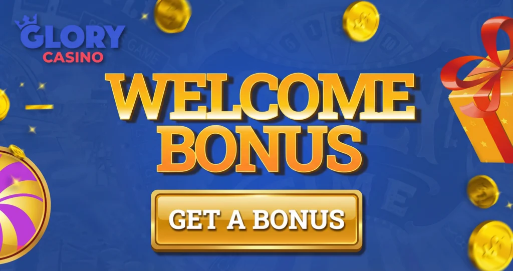 Crazy Time Glory Casino Welcome Bonus banner